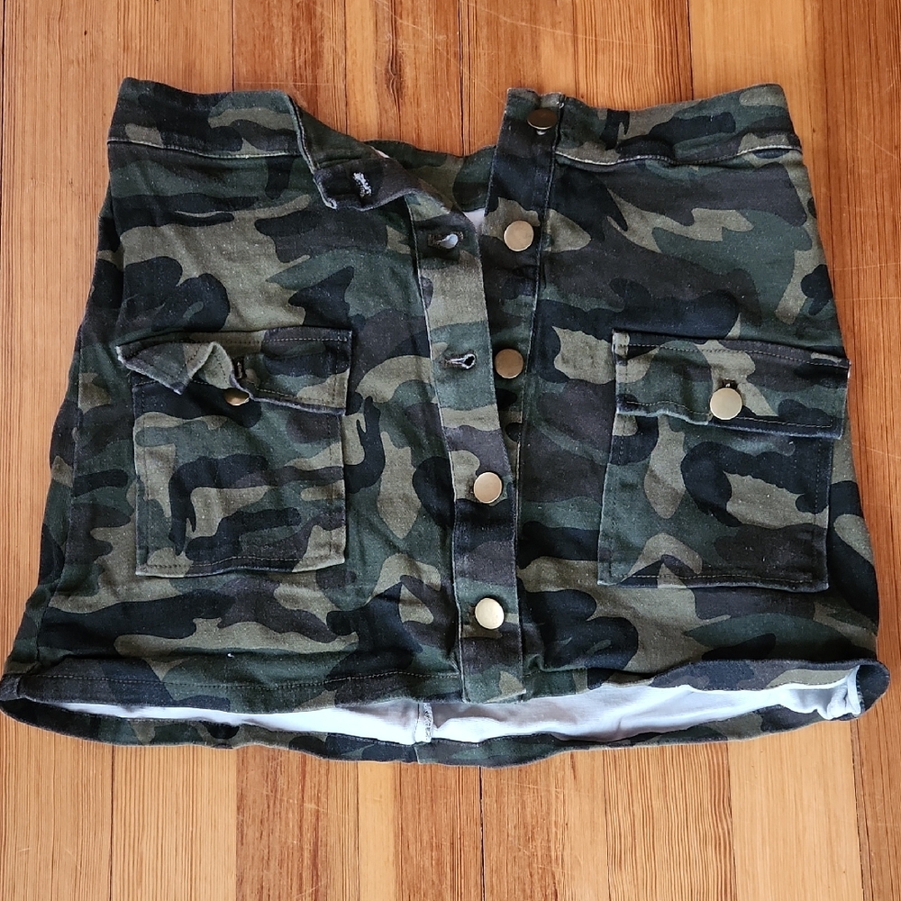 Windsor Camouflage Skirt